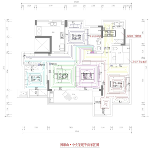 中央空調(diào)平面布置圖1